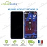 Ecran complet sur châssis Huawei nova 5T Bleu / Honor 20 Bleu  YAL-L21
