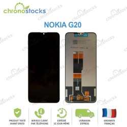 Ecran LCD vitre tactile Nokia G20 Noir