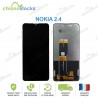 Ecran complet vitre tactile Nokia 2.4 TA-1270 noir