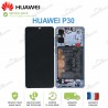 Ecran complet d'origine Huawei P30 nacré