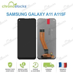 Ecran LCD vitre tactile Samsung Galaxy A11 A115F noir