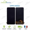 Ecran complet vitre tactile Oled Oppo Reno cph1917 noir