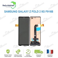 Ecran Complet Samsung Galaxy Z Fold 2 5G SM-F916B Noir