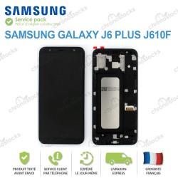 Ecran complet d'origine Samsung Galaxy J6 Plus Noir J610f