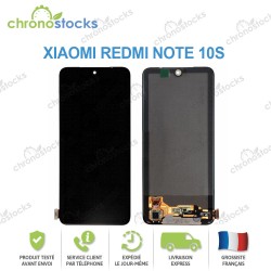 Ecran LCD vitre tactile Xiaomi Redmi Note 10S M2101K7BG OLED noir