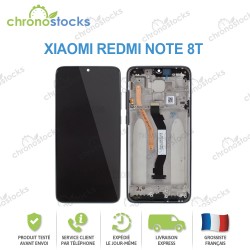 Ecran LCD vitre tactile pour Xiaomi Redmi note 8T noir
