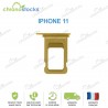 Tiroir Sim Apple iPhone 11 Or