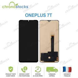Ecran LCD Vitre Tactile OnePlus 7T Noir TFT