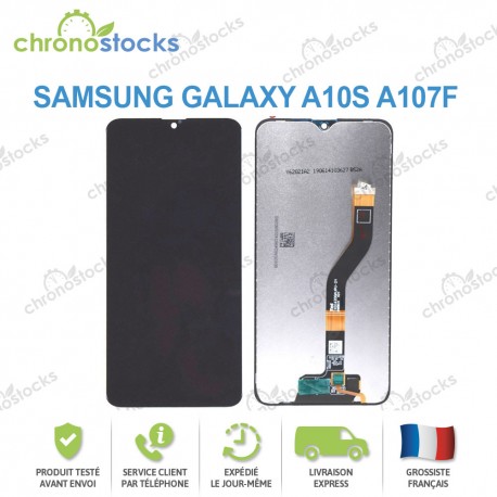 Ecran lcd vitre tactile Samsung Galaxy A10s A107F noir