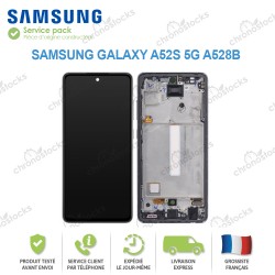 Ecran complet original Samsung galaxy A52 A528B Noir