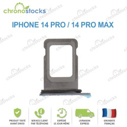 Tiroir Sim Noir iPhone 14 Pro / 14 Pro Max