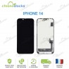 Ecran Complet vitre tactile pour iPhone 16E noir IN CELL