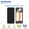 Ecran complet original châssis Samsung Galaxy A12 A127F noir