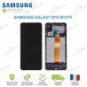 Ecran complet original Vitre tactile complet original Samsung Galaxy M12 M127F noir