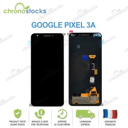 Ecran LCD Vitre Tactile Google Pixel 3A noir 
