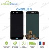 Ecran LCD vitre tactile OLED OnePlus 5 A5000 noir