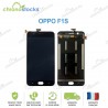 Ecran lcd vitre tactile Oppo F1S noir