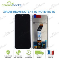 Ecran LCD vitre tactile pour Xiaomi Redmi Note 10 5G noir