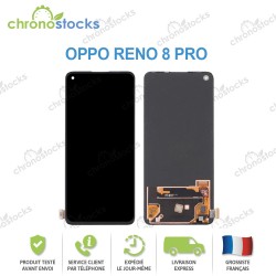 Ecran LCD vitre tactile Oppo Reno 8 Pro 5G Noir