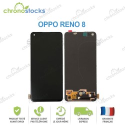 Ecran LCD vitre tactile Oppo Reno 8 5G Noir
