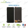 Ecran complet Oled vitre tactile Oppo Reno 8 5G CPH2359 Noir
