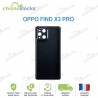 Vitre Arrière Oppo Find X3 Pro Noir