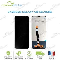 Ecran LCD vitre tactile pour Samsung A21s noir