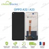 Ecran LCD vitre tactile Oppo A32 / A33 Noir