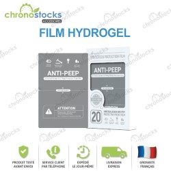 Pack de 20 film hydrogel premium anti-espion pour Smartphones (12cm x 18cm)