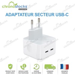 Adaptateur Secteur Double USB-C 50W