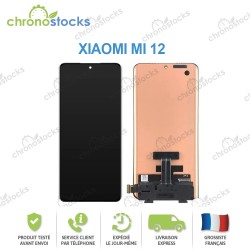 Ecran LCD Vitre Tactile Xiaomi Mi 12 2201123G 2112123AC Noir
