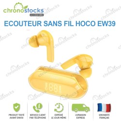 Ecouteurs sans fil Hoco EW39 Jaune