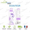 Ecouteurs Jack Hoco M107 violet