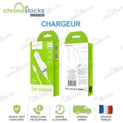 Chargeur voiture complet Micro-USB Hoco Z23 12W