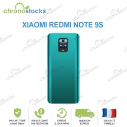 Vitre arrière Xiaomi Redmi Note 9S Aurora Bleu