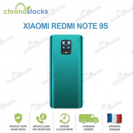 Vitre arrière Xiaomi Redmi Note 9S Aurora Bleu