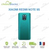 Vitre arrière Xiaomi Redmi Note 9S Aurora Bleu