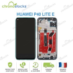 Ecran complet sur châssis Huawei P40 Lite E vert