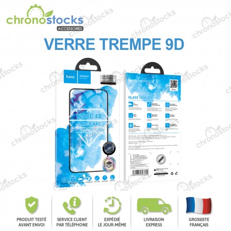 Hoco Verre trempé 9D iPhone X / XS / 11 Pro