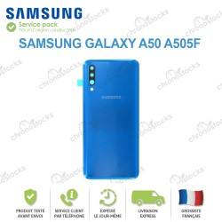 Vitre arrière bleue originale Samsung Galaxy A50 (A505F)
