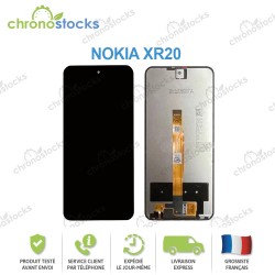 Ecran LCD vitre tactile pour Nokia XR20 Noir