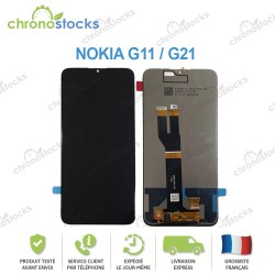 Ecran LCD vitre tactile pour Nokia G11 / G21 Noir