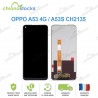 Ecran LCD vitre tactile Oppo A53 4G / A53S CH2135 Noir