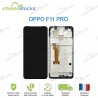 Ecran LCD vitre tactile Châssis Oppo F11 Pro Noir