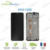 Ecran LCD vitre tactile chassis Vivo Y20S noir