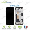 Ecran LCD vitre tactile Châssis Oppo A53S Noir