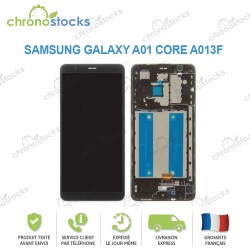 Ecran LCD vitre tactile châssis Samsung galaxy A01 Core A013F
