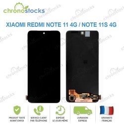 Ecran LCD vitre tactile pour Xiaomi Redmi Note 11 4G /note 11S 4G noir