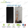 Ecran LCD PREMIUM Vitre Tactile Oppo A77 5G / A17 Noir