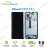 Ecran LCD vitre tactile chassis pour Huawei P30 Pro / P30 pro New Edition Bleu